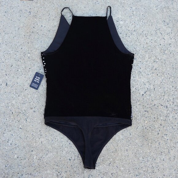 NWT Express Sequin Bodysuit M - Picture 9 of 15